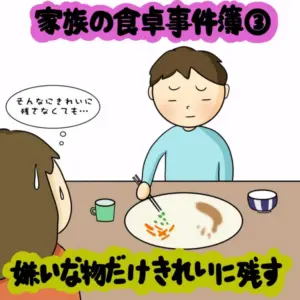 笑って泣ける、家族の食卓事件簿｜株式会社アイウェイヴらくがきコラム
