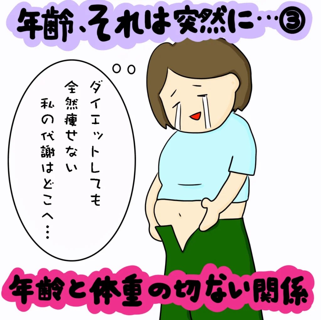年齢、それは突然に…。我が身に降りかかる「老化あるある」|株式会社アイウェイヴらくがきコラム