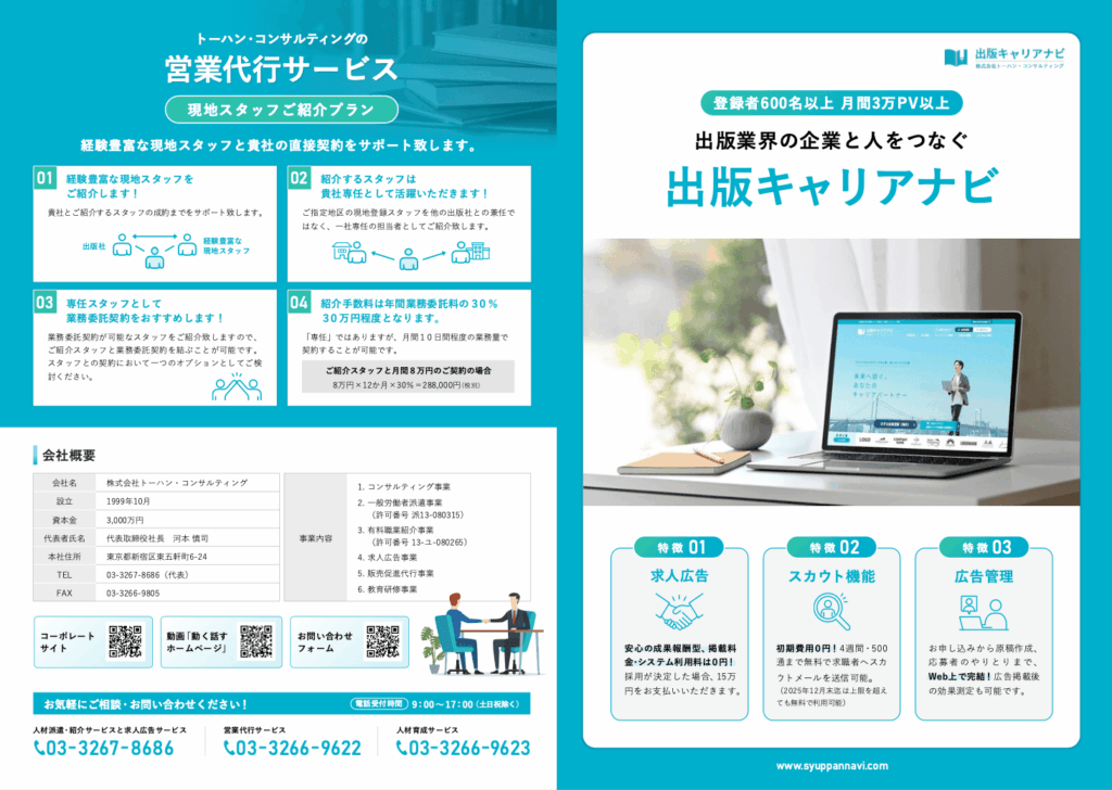 パワーポイントで作成した人材ソリューション企業の会社案内｜株式会社アイウェイヴ パンフレット制作・リーフレット/チラシ作成