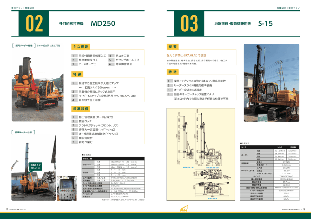 撤去・工事・機材リースなどを行う企業の会社案内パンフレット｜株式会社アイウェイヴ パンフレット制作・リーフレット/チラシ作成
